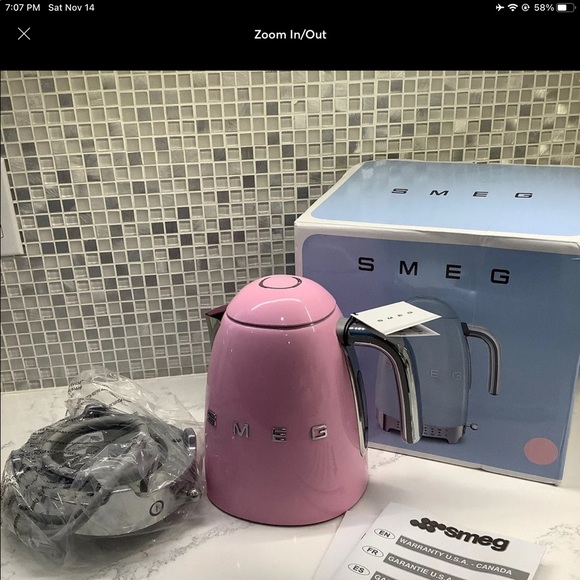 Smeg Other - Smeg tea Variable tempeture kettle NIB